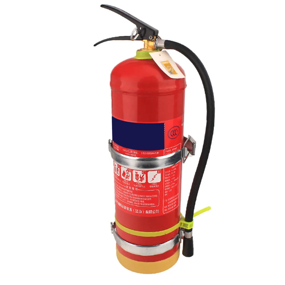 

Wall Mounted Extinguisher Hanger Iron Rack Household Storage Holder For Easy Install Polished Surface Long Lasting