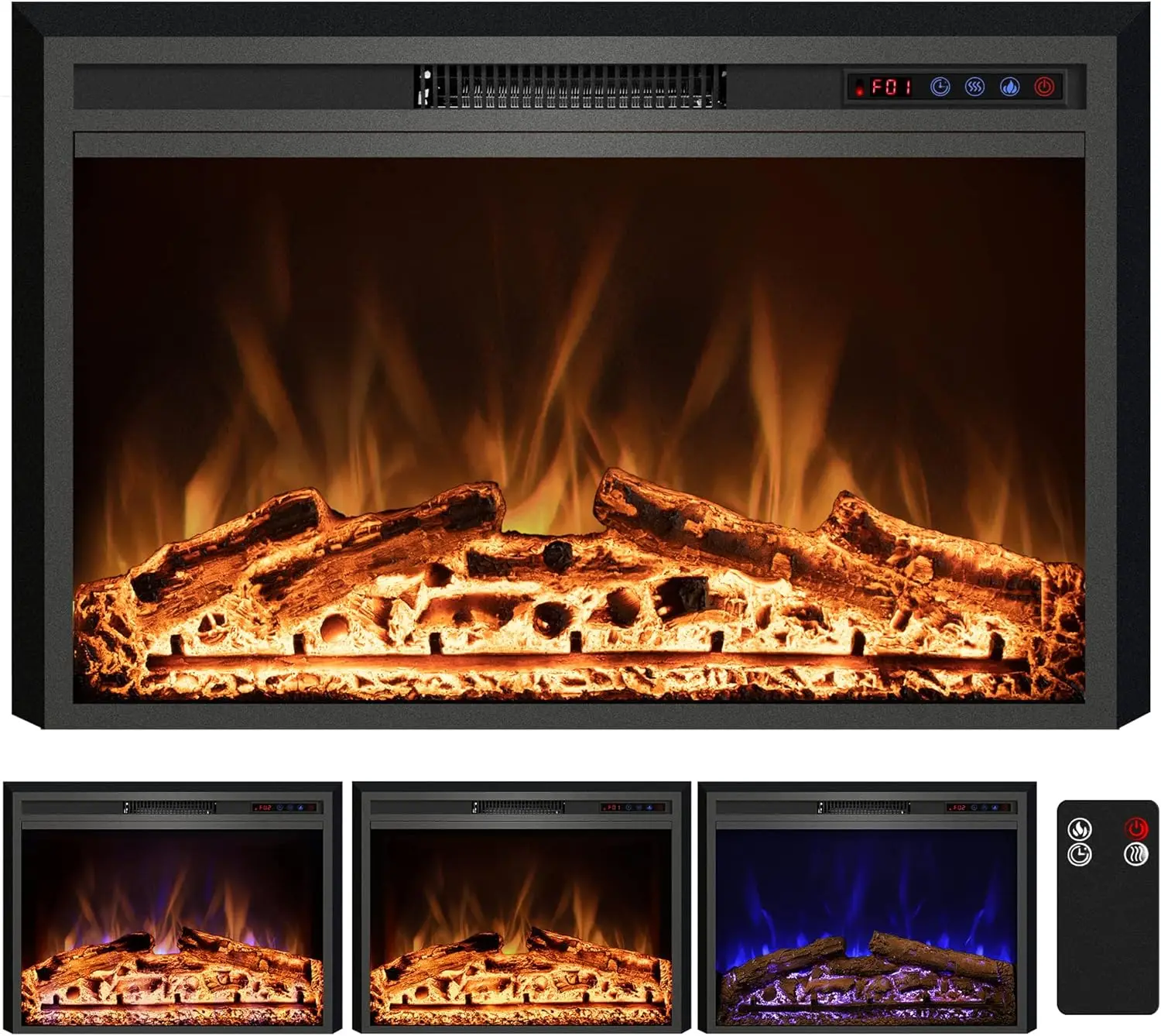 Electric Fireplace, 40