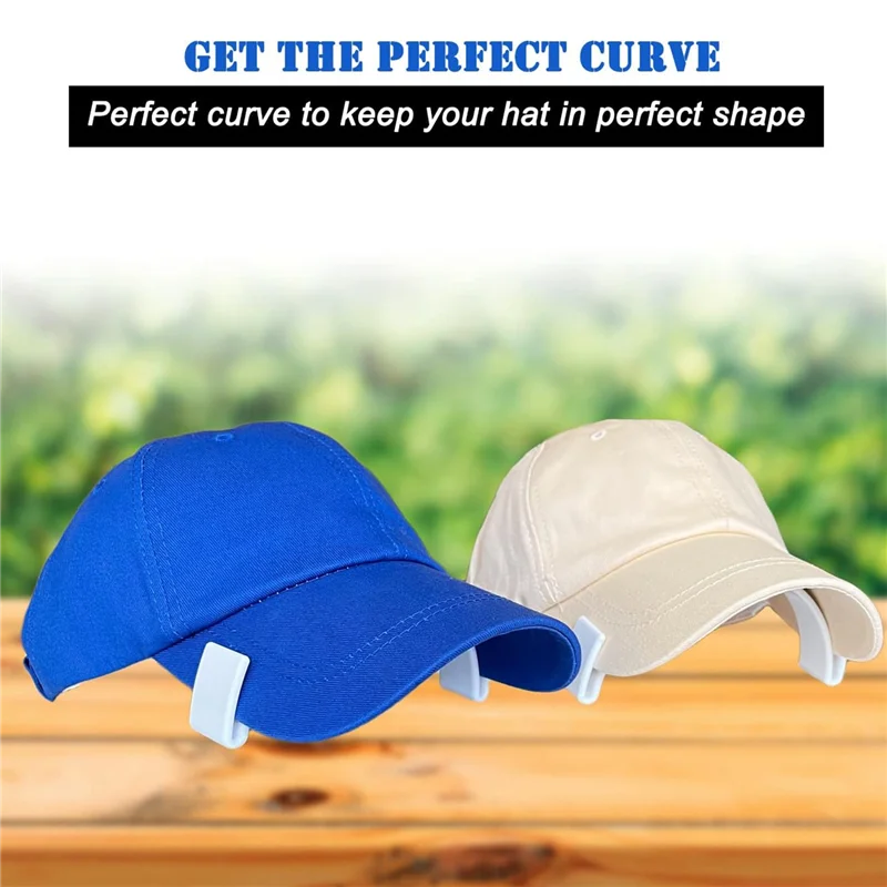 【A08I】Hat Bill Bender, Hat Brim Bender, Hat Curving Band Brim Shaper For Caps, Comes With Hat Sizing Reducer Tape 2Pcs view 5