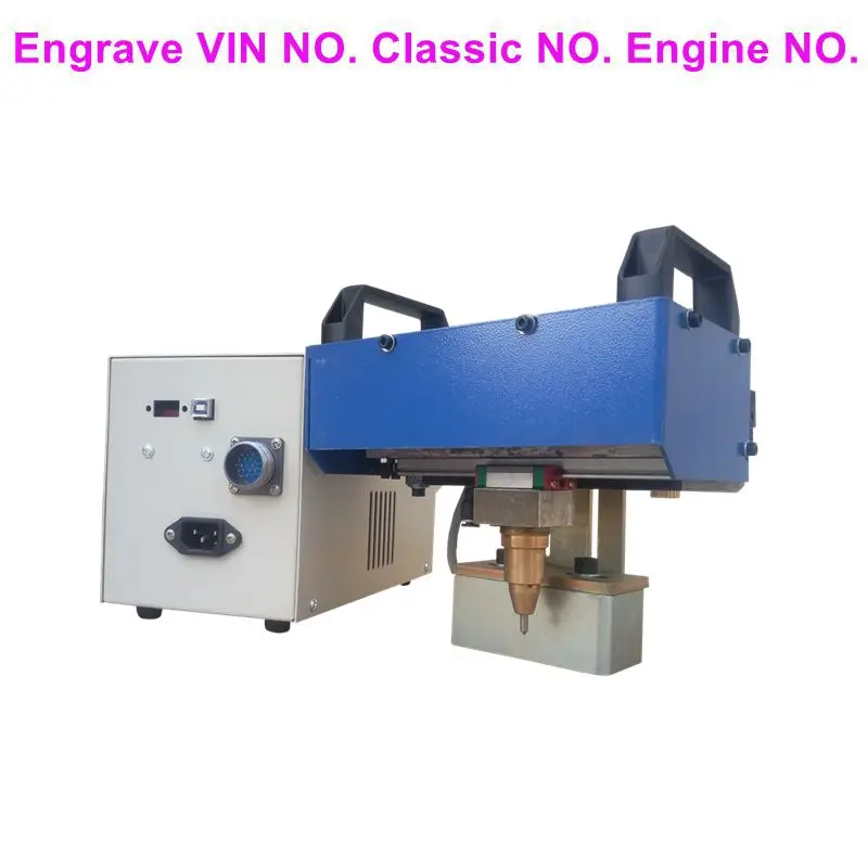 

Manufacturer codes matrix machine dot peen car vin number marking machine pneumatic marking machine 125*30mm