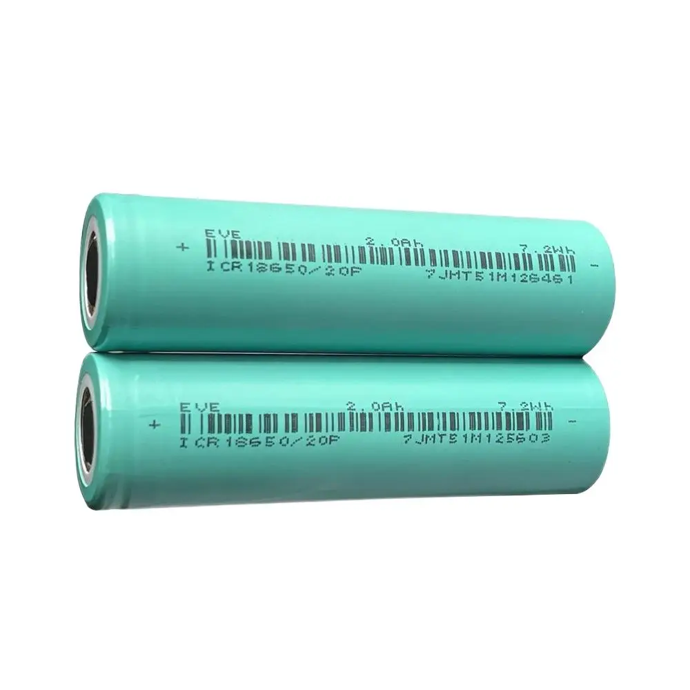 18650 litowo-akku 3.6V 2000mAh ICR18650-20P akumulatory litowo-jonowe 20A 10C do elektrycznego akumulatora wiertarka