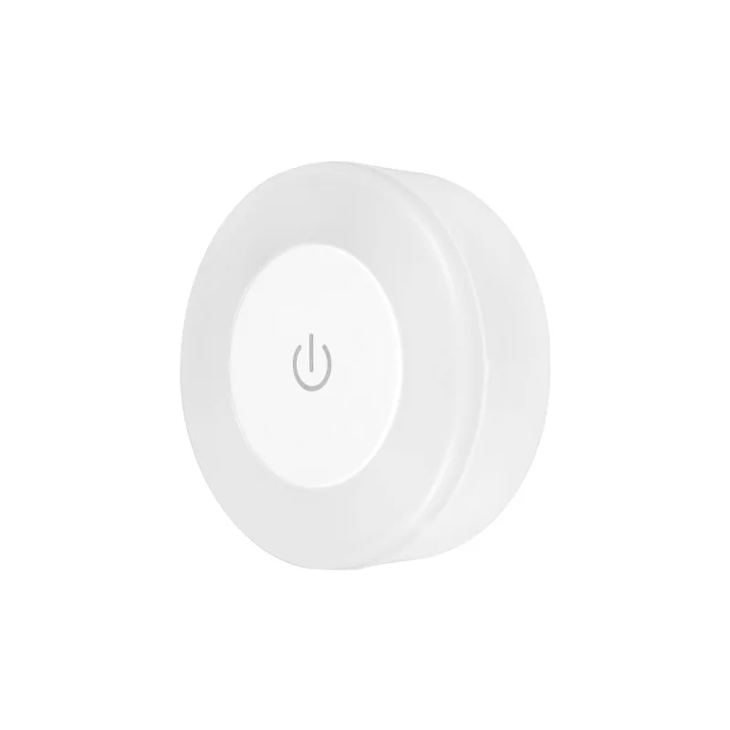 HOMEFISH LED Touch Sensor Night Light USB Rechargeable Magnetic Round Wall Lamp Portable for Bedroom Aisle Lighting view 2
