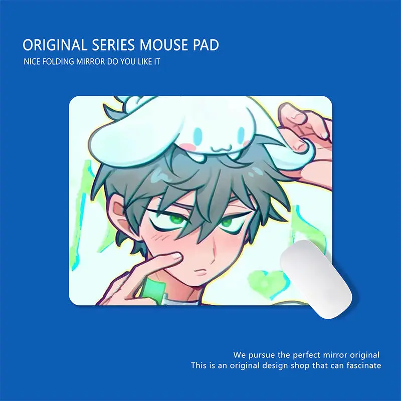 새로운 외계인 무대 마우스 패드 소형 사무실 컴퓨터 책상 매트 테이블 키보드 마우스 패드 노트북 쿠션 미끄럼 방지 데스크 패드 홈 장식