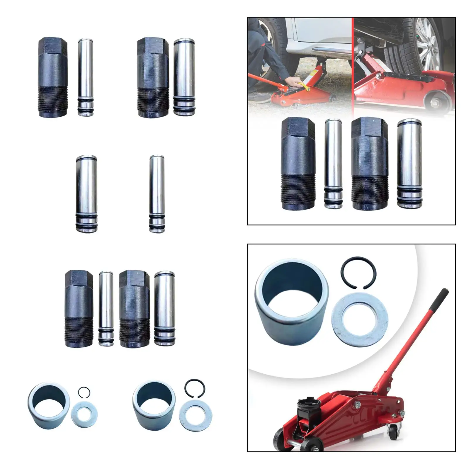 Cylinder Piston Plunger Cylinder Piston Floor Jack Pump Piston Pump Core Metal Spare Parts Repairment Hydraulic Jack Parts