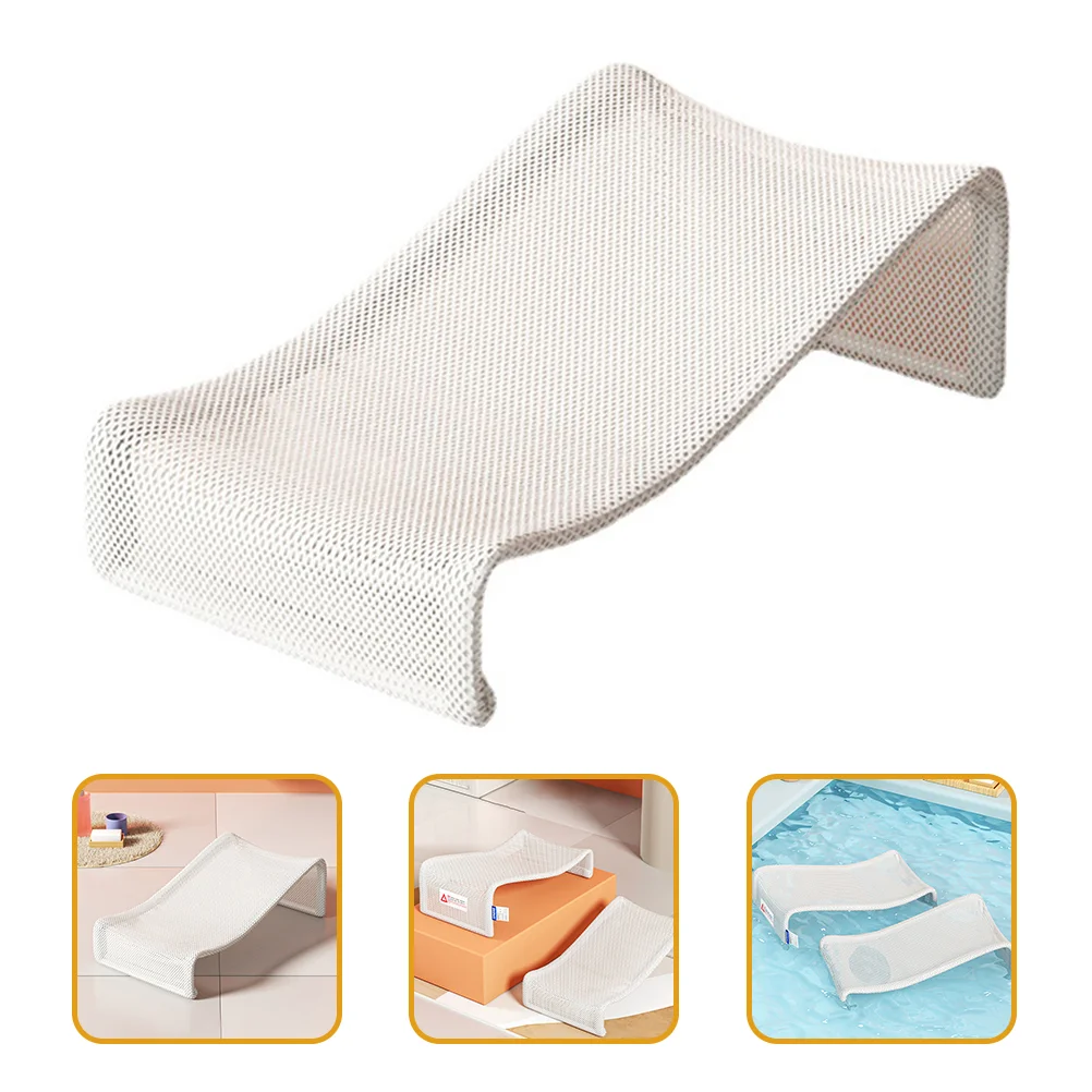 

Baby Net Infant Bathtub Toddler Pad Chair Seats for Infants White Mat