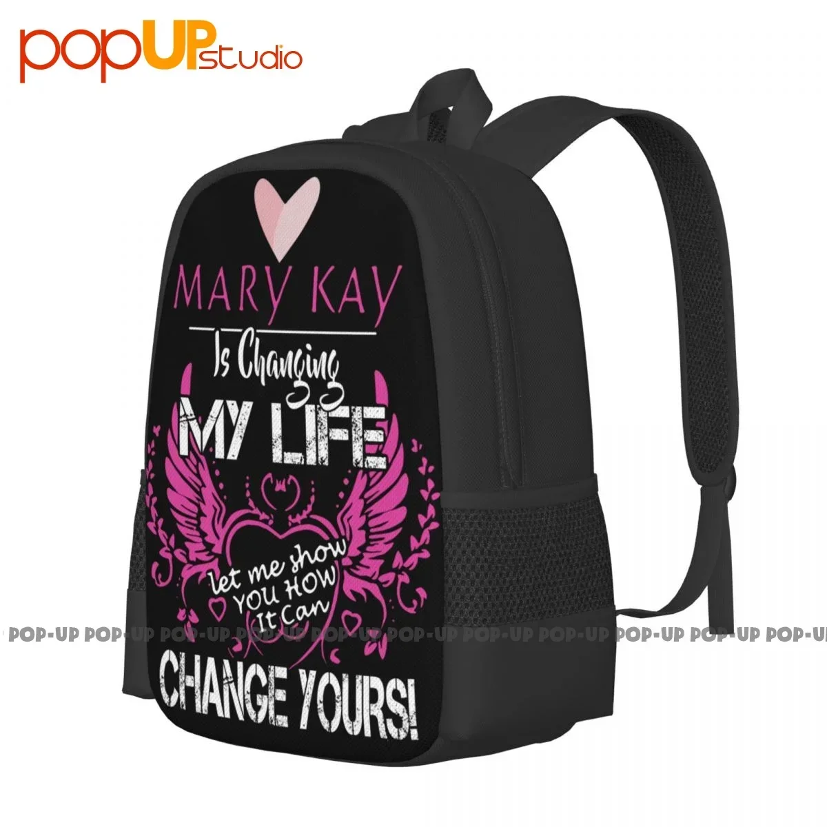 Mary Kay Is Changing My Life Let Me Show You How It Can Change Yours Backpack Large Capacity Foldable Multi-function