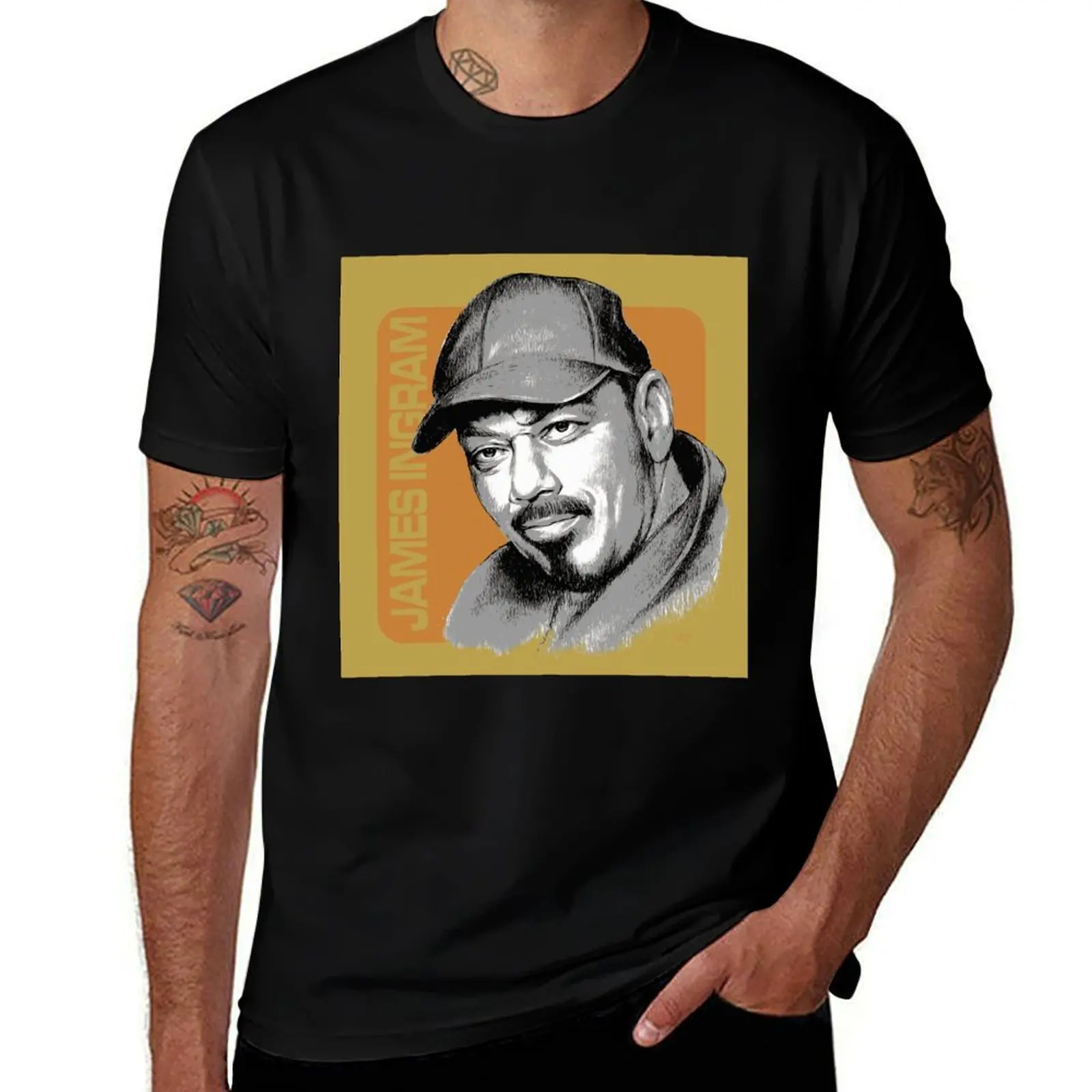 

James Ingram T-Shirt man t shirts for men t shirt personalised T-Shirt