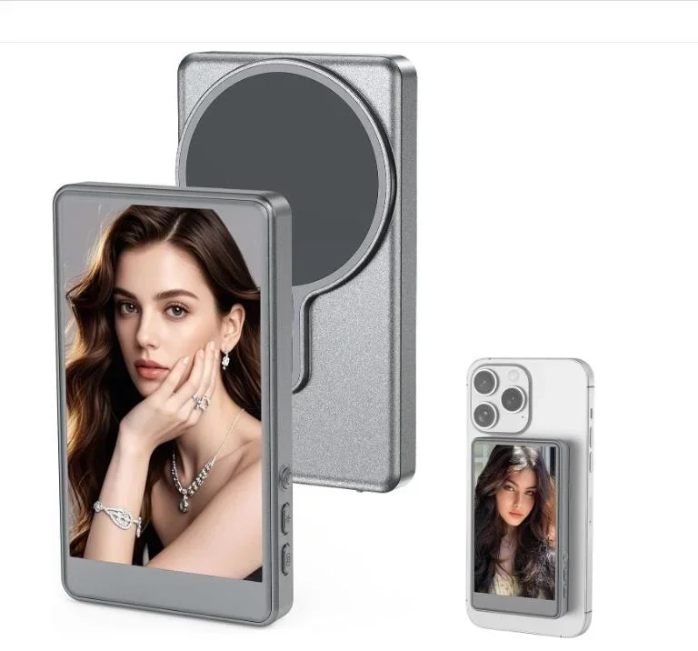 Magnetisch projectieapparaat voor mobiele telefoons, zelfopname met hoge resolutie aan de achterkant, draadloze projectie is uiterst handig