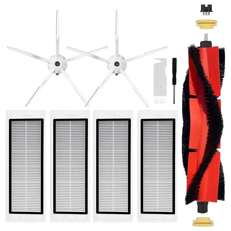 

A11I Accessories Kit For Xiaomi Roborock S5 MAX S6 S60 S65 S6 MAXV S6 Pure E4 Vacuum Cleaner Main Side Brush Hepa Filter