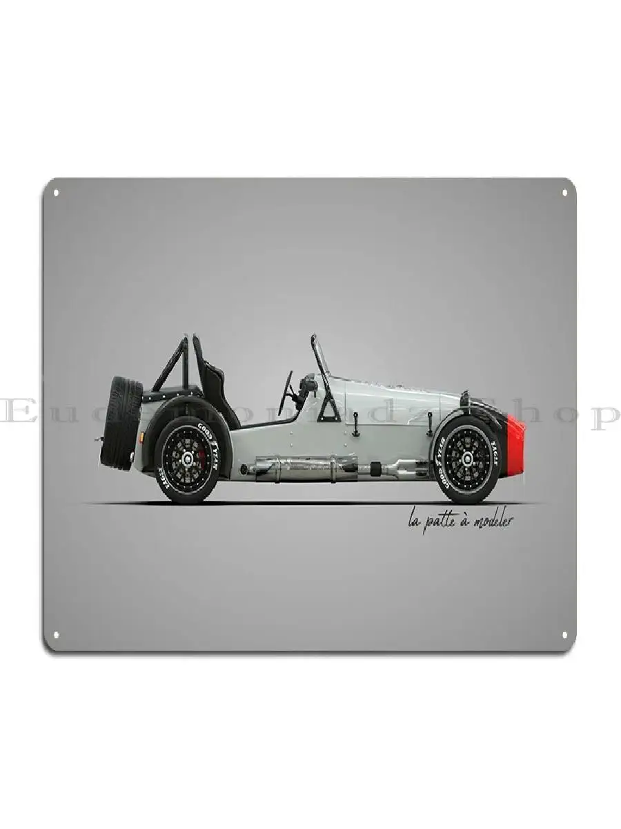 Caterham Super  Metal Wall Plaque  Vintage Cinema Garage Decor Tin Sign Poster for Home  Garage Wall Art Retro Style Poster for