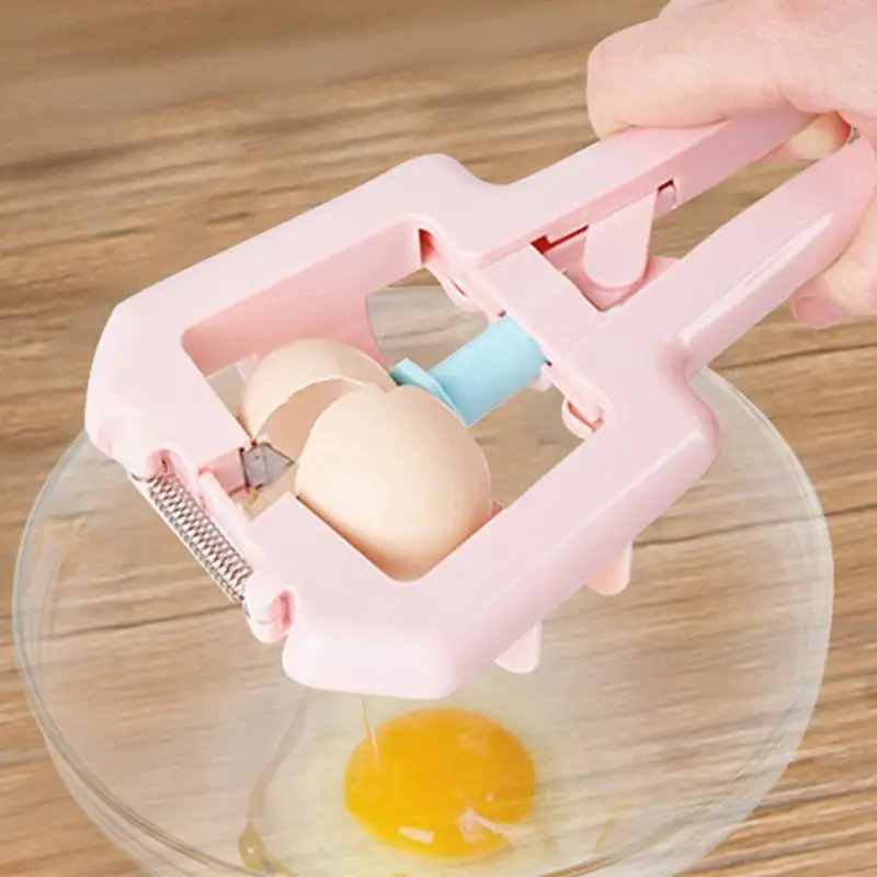 Egg Cracker Tool Handheld Egg Opener Egg Shell Separator Ergonomic Egg Opener And Separator Tool Eggshell Cutter Egg Cracking