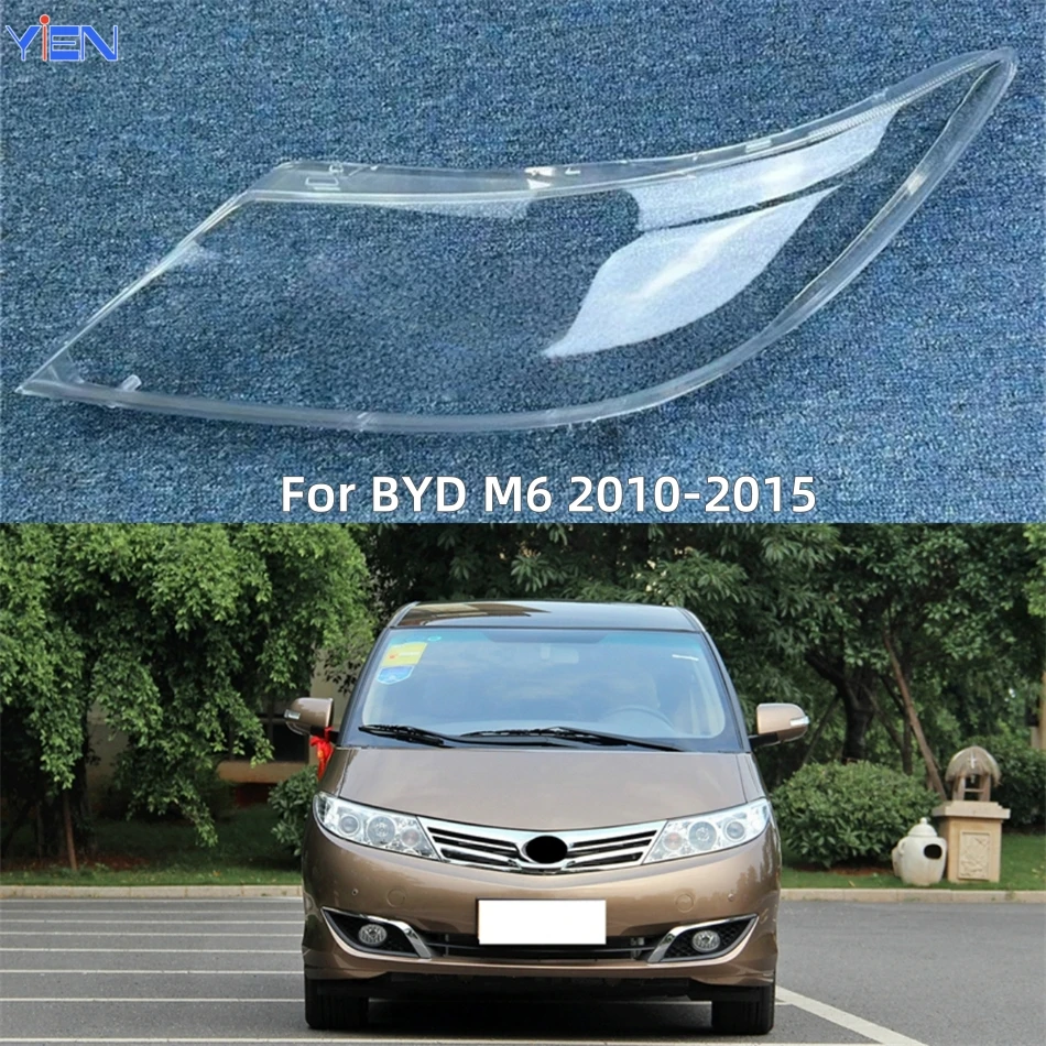 

For BYD M6 2010 2011 2012 2013 2014 2015 Car Products Lights Cover Headlight Shell Car Front Headlight Lens Cover Lights Shell