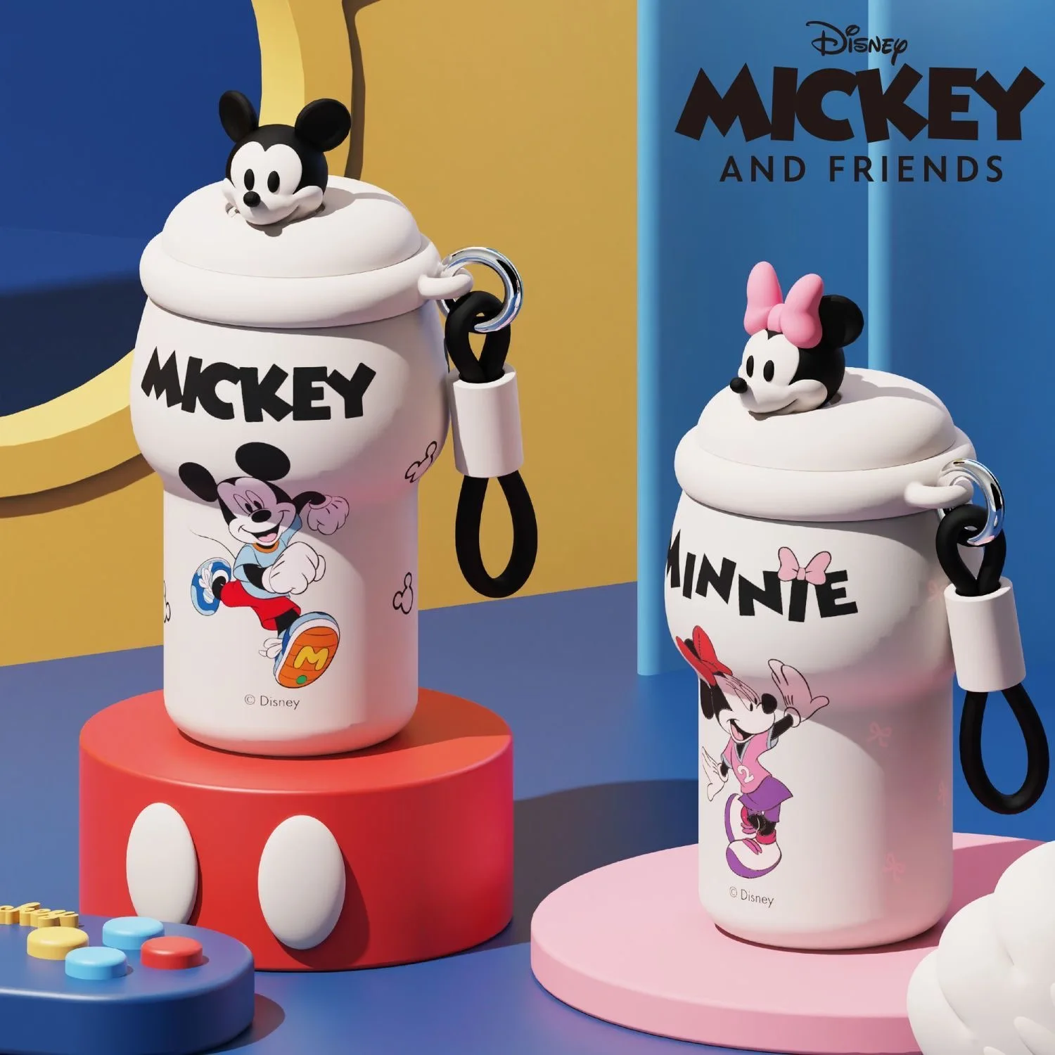 كوب ديزني كارتون ميني ماوس ستيتش زوتوبيا كوب ماء للأطفال هدية جميلة #3