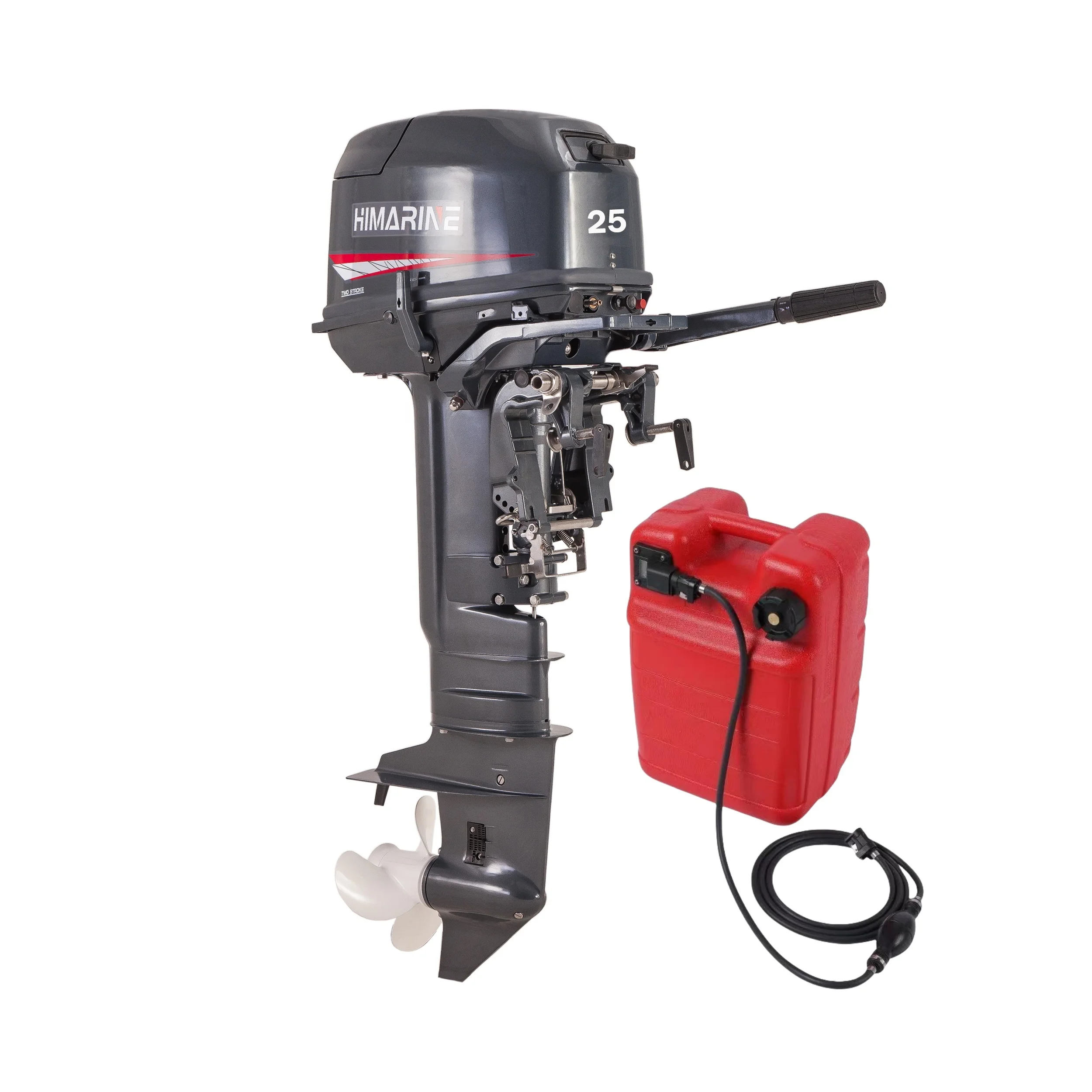 25HP HIMARINE Outboard Engine 2 Stroke Long Shaft / Short Shaft Boat Engines Marine Outboard Motor