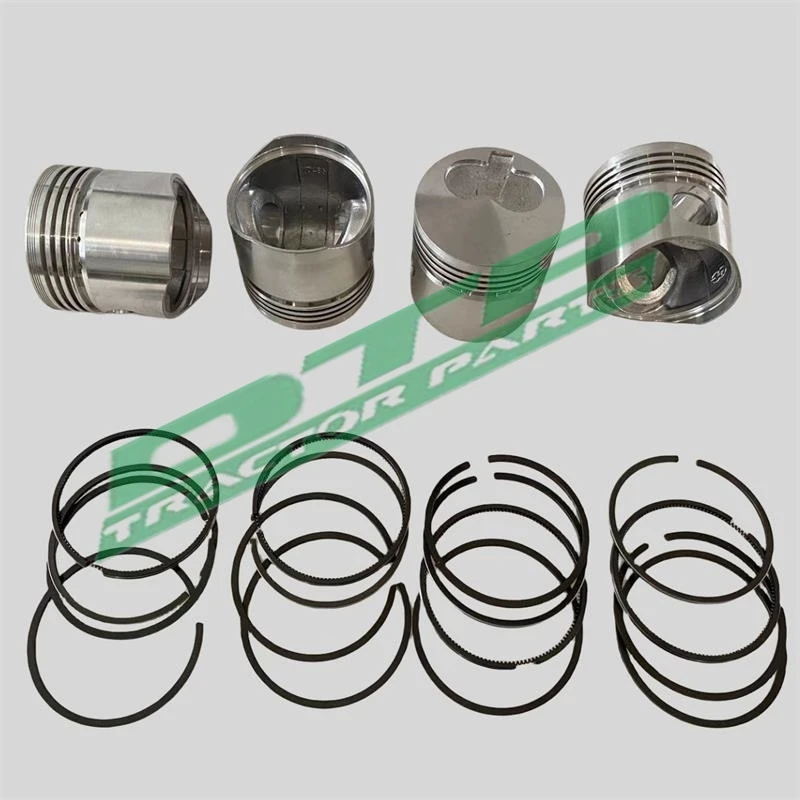 set of Pistons and Piston rings,YTO Yangdong engine parts,Y480T, Y480G