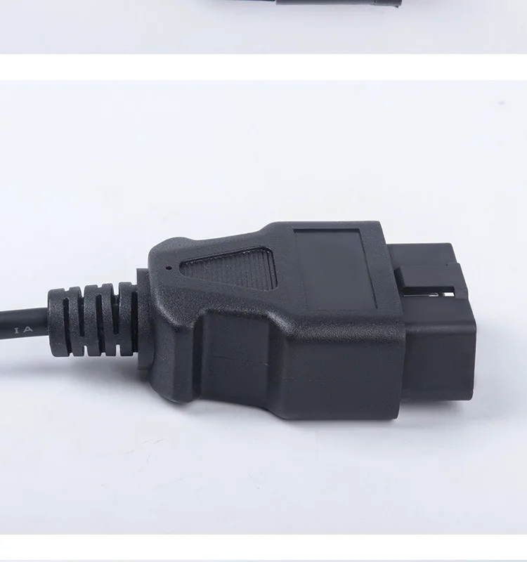 أحدث obd 16pin إلى DB9 RS232 المنفذ التسلسلي تمديد خط الذكور 16 دبوس DB 9pin Obd2 موصل 9 دبوس أنثى سيارة Obd 2 مهائي كابلات