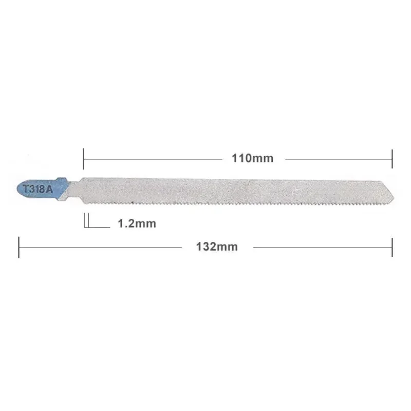 Jigsaw Blade Jigsaw Blades For Fibreboard For Wood PVC T318A 132mm Length 5Pcs Accessories HCS Pack Replacement