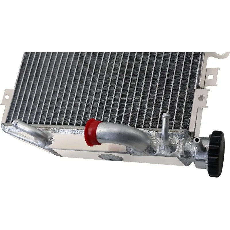 مبرد مشعاع سباق من الألومنيوم لـ 2004-2005 04 05 كاواساكي نينجا ZX10R ZX 10R، مشعات دراجة نارية من الألومنيوم بصف واحد