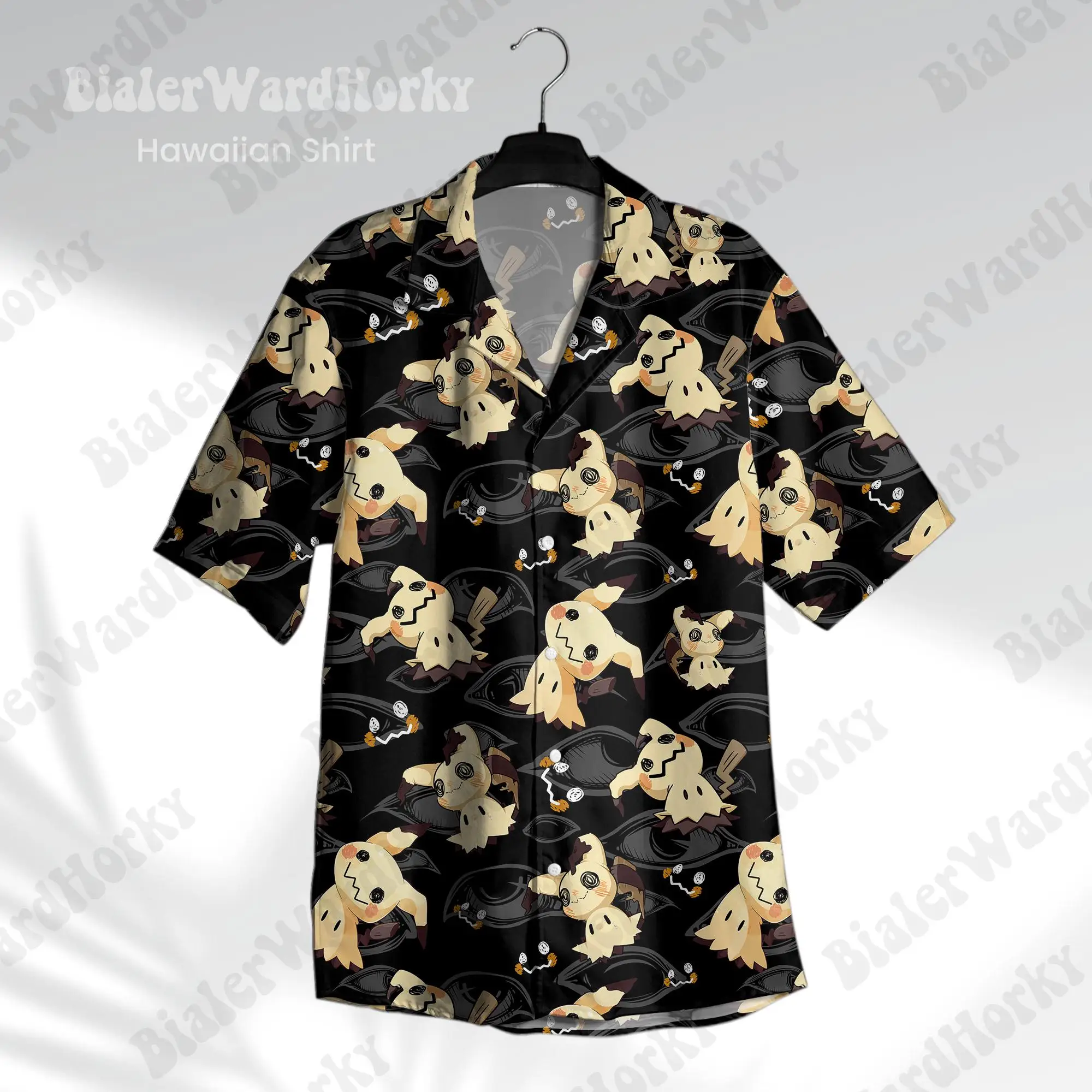 Mimikyu Anime Hawaiihemd Pokémon Mimikyu Grafik-T-Shirt Sommer Freizeit Herren-T-Shirt Kinderkleidung T-Shirt Y2k Damen ﻿ – Detail 3