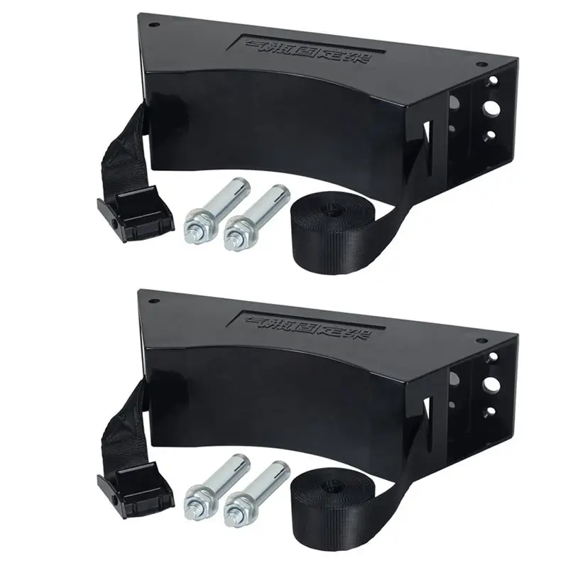 

Двухкомпонентные винты BHBD-2PCS с длительным сроком службы, прочный цилиндр из АБС-пластика с винтами и защитной цепью, поддержка 4-12 дюймов (черный)