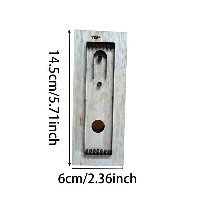 Belt Buckle, Leather Cutting Mold, Sharp and Durable Wooden Craft Tool for DIY Leather Molds, Durable DIY Precision Cutting Tool