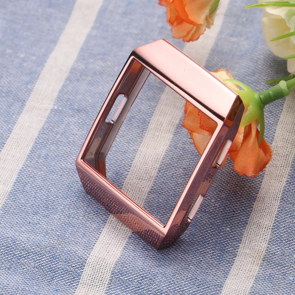 

Shockproof Shatter-Resistant Slim Tpu Cover Case for Rose Gold Watch Protector Sweatproof Dirt Scratch Resistant