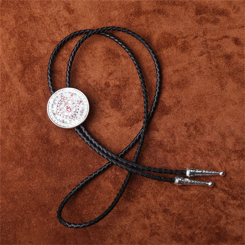 New Mexico Aztec Mayan Solar Calendar bolo Tie bolo Tie