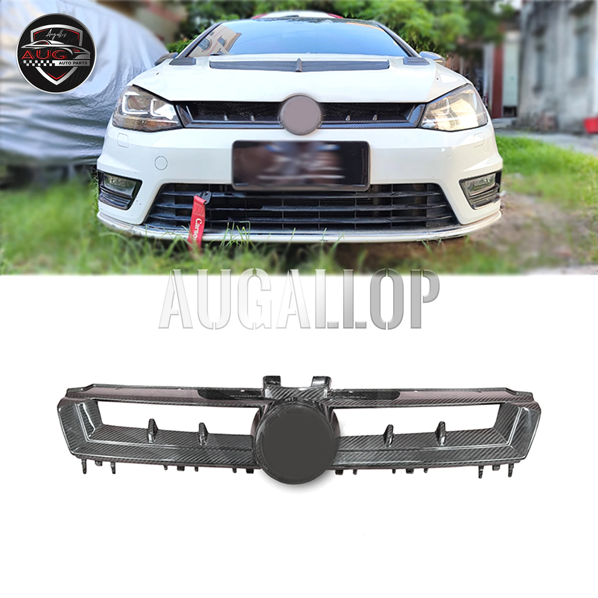 

AUG body kit For VW Golf MK7 radiator grille carbon fiber modification upgrade