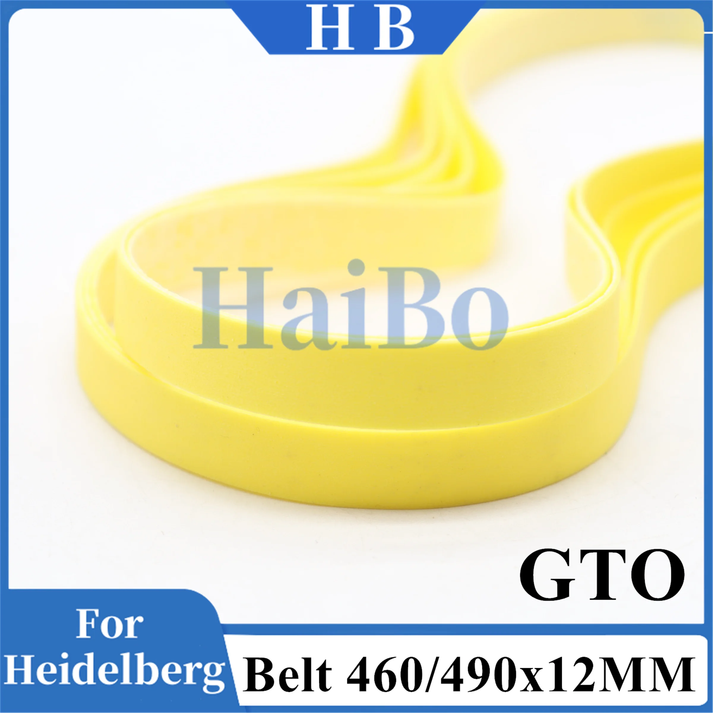 HaiBo Migliore Qualità 460x12x1mm 490x12x1mm Cinghia di Trasmissione per GTO46 GTO52 50 Cicli Cinghia Motore Spray Polvere 00.780.0475