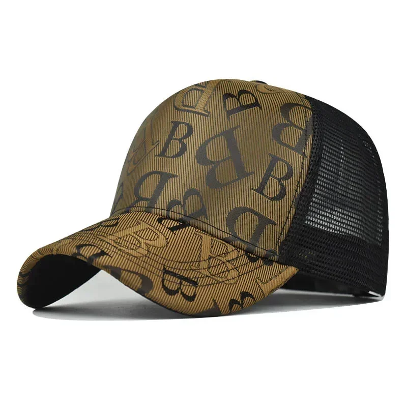 Fashion Designer Mesh Breathable Ponytail Rebound Hat Outdoor Casual Sun Protection Shade Cap Branded Baseball Cap 5