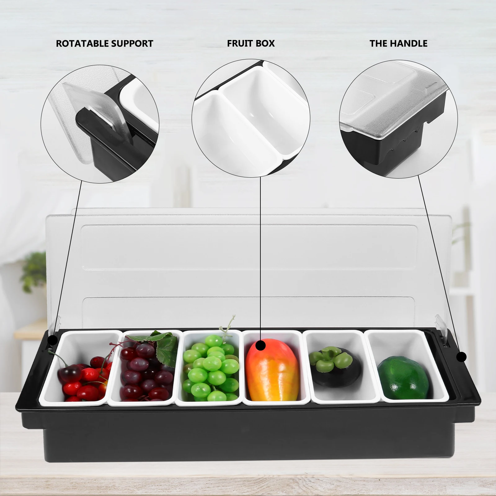 

Fresh Fruit Box Sauce Storage Container Onion Split Direct Food Contact Vegetable Shaped Savers Containers Plastic Lemon
