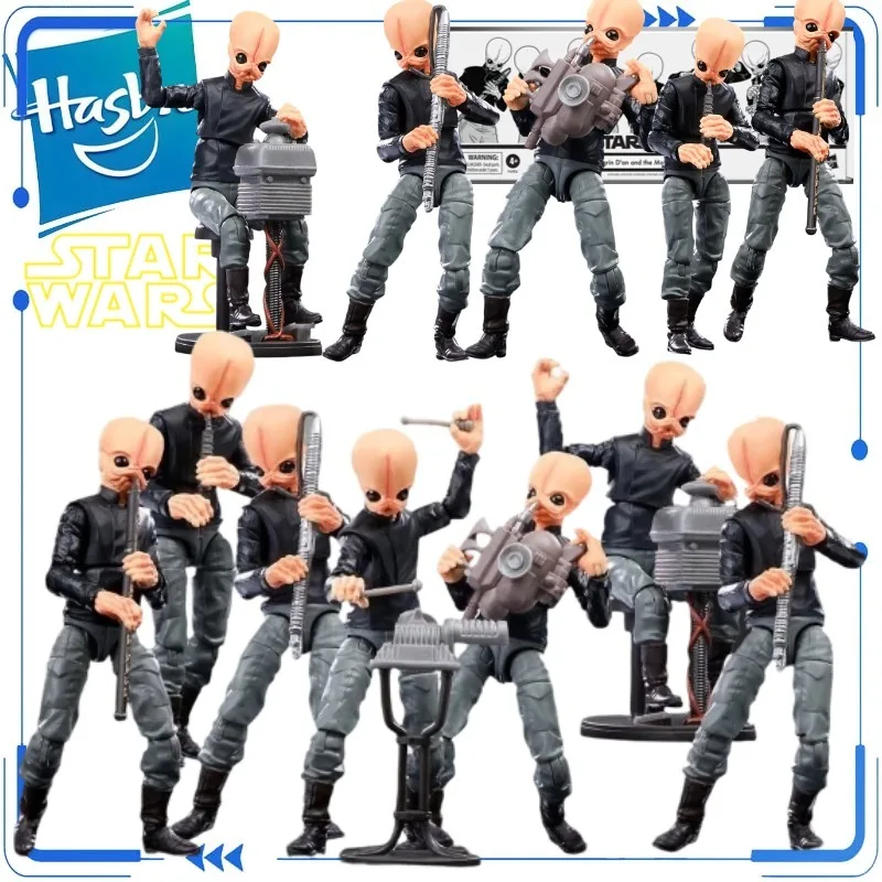 

Genuine Hasbro Star Wars The Vintage Collection 3.75" Figrin D'an and the Modal Nodes 7-Pack Action Figure Band Set In Stock