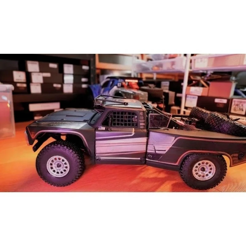 TPU Side Window Mesh for Losi Baja Rey 2.0 1/10 Scale RC 4WD Desert Short Course Truck, 3D Printed Decor Net, Easy Install