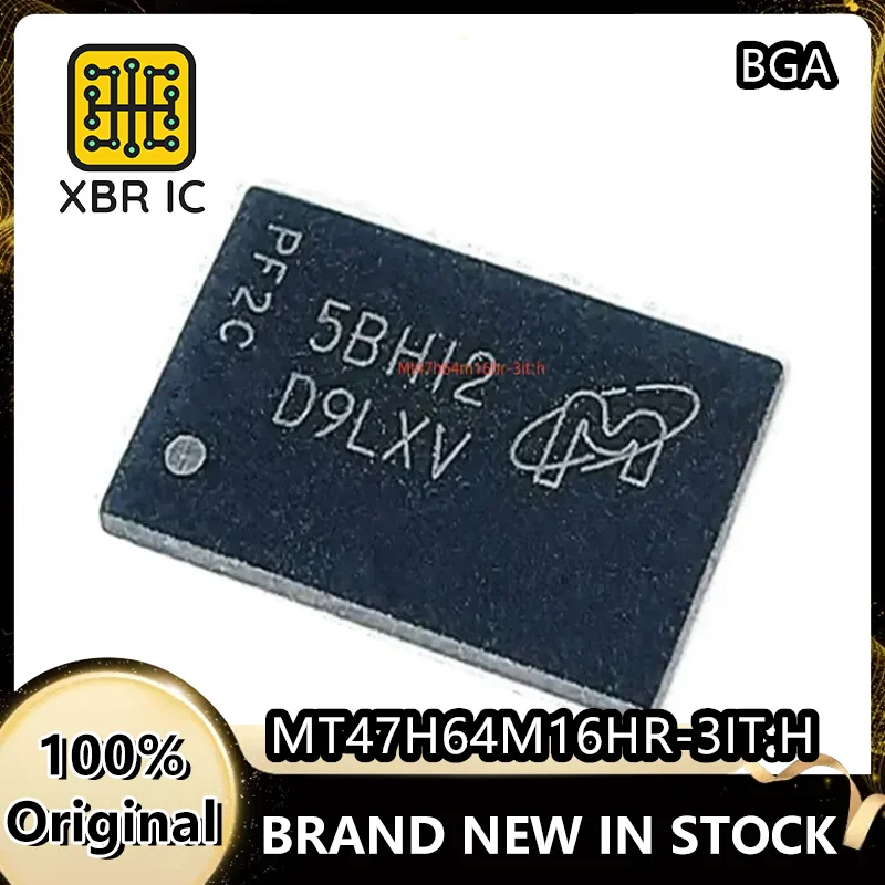

(12/30 pieces) MT47H64M16HR-3IT:H silk screen D9LXV memory running chip BGA new original authentic spot fast delivery