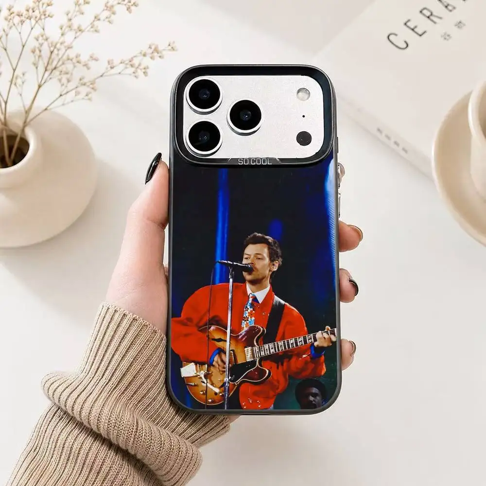 S-Singer Harry S-Styles Gift Phone Case For iPhone 17,16,15,14,13,12,11 Plus,Pro Max,XS,Colorful Silver Phone case Funda Cover - view 5