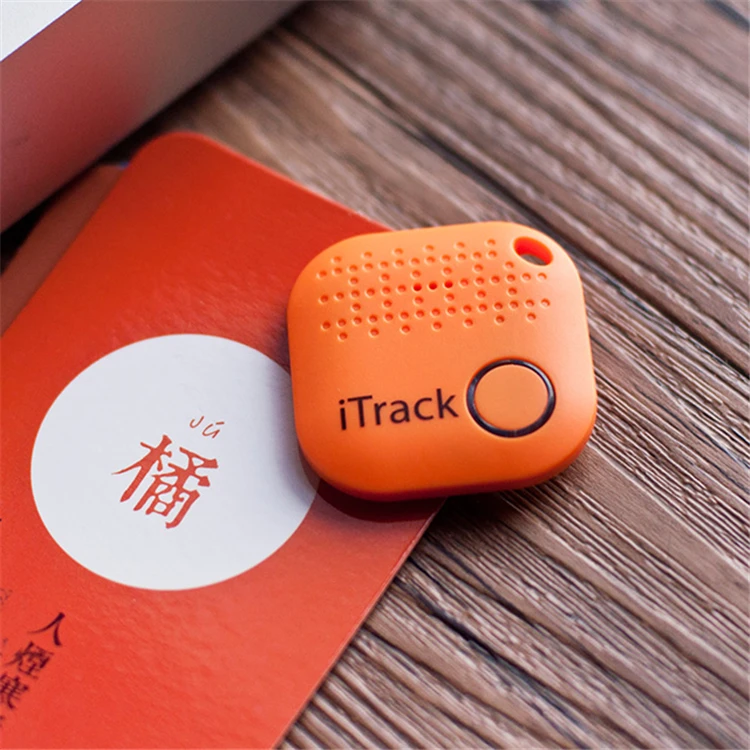 2 قطعة مكتشف المفاتيح ومحدد موقع العناصر ITrack 2 يدعم جهاز تعقب بلوتوث "Findmy".