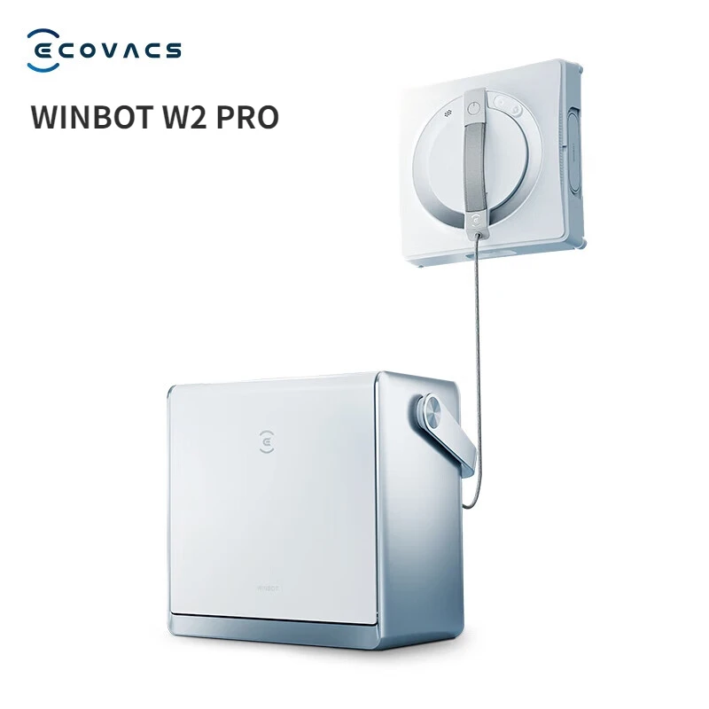 2024 Nieuwe Ecovacs Winbot W2 Pro Glazenwasser Robot, Volautomatische Glazenwasser Robot, Huishoudelijke Glazenreinigingsmachine