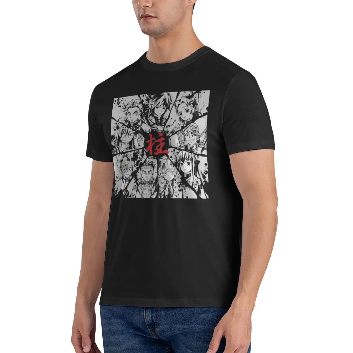 Kimetsu No Yaiba Men's Classic Unisex Cotton T-Shirt for Men & Women, Classic Tee