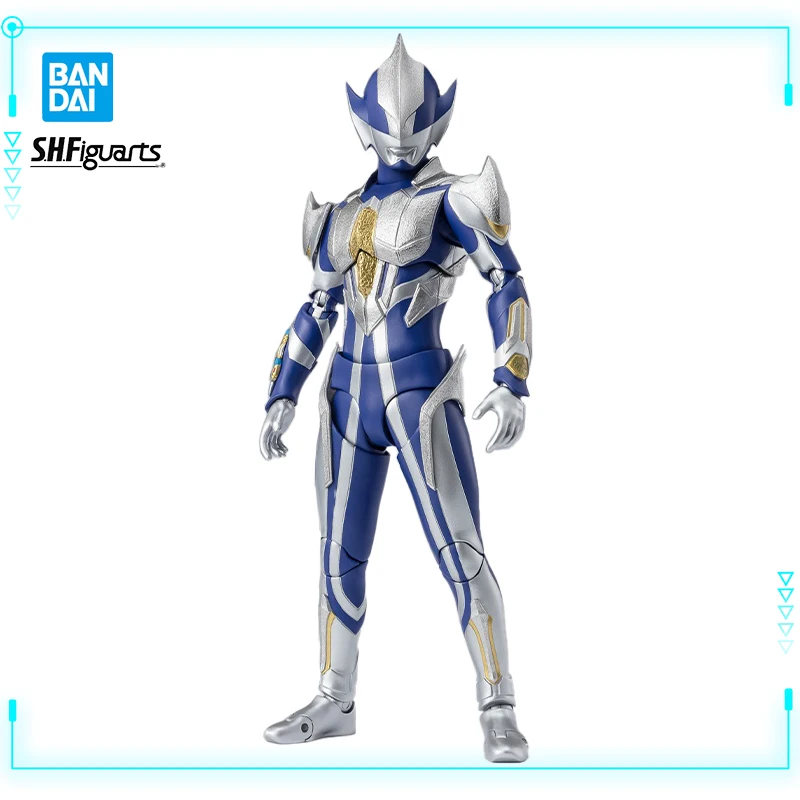 Bandai Original Genuine Anime Ultraman Mebius UItraman Hikari Hunter Knight Tsurugi S.H.Figuarts 15cm Model Action Figures Toy