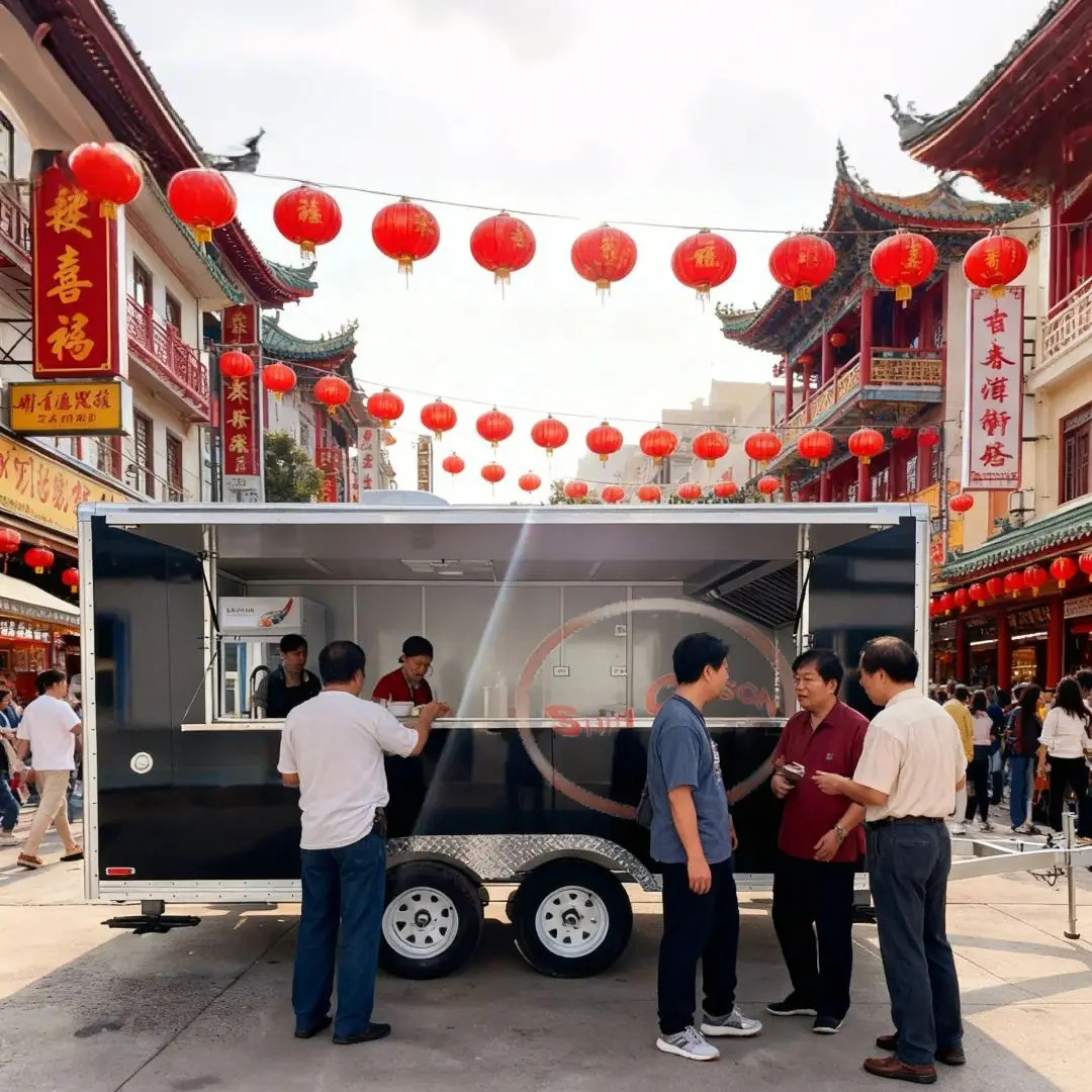 New Genuine Fast Food Truck for Sale Ideal for Wineries Restaurants Hotels Street Food Business with Core Motor Pump Components