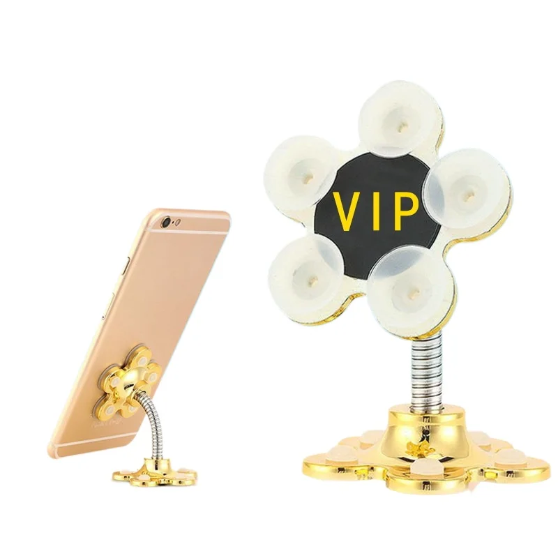 NEW Car Sucker Phone Holder 360 Degree Rotatable Suction Cup Mobile Phone Holder Universal Silicone Double-sided Suction Holder