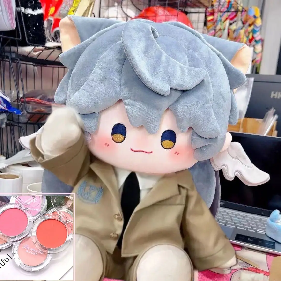 Jeu en peluche Honkai de 40cm: Star Rail dimanche Posture assise, jouets mignons en coton pour Collection de fans, cadeaux d'anniversaire pour enfants et adultes