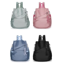 Borsa zaino antifurto per donna, borsa zaino in nylon impermeabile Borse a tracolla da capacità