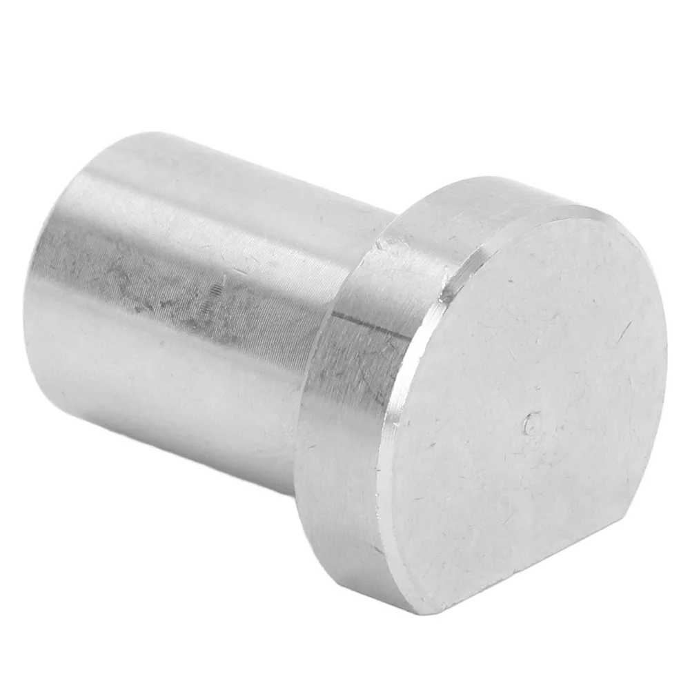 4pcs Stainless Steel Workbench Stop Dog 19mm Diameter Anti Slip Design Bench Dog Clamp Desktop Peg Brake Stop For Woodworking