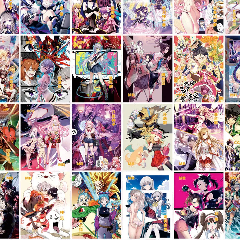 Anime Goddess Story One Piece Pokemon DIY ACG Arianna Miku Mary Boy Games Toys Collectible Cards Christmas Birthday Gifts