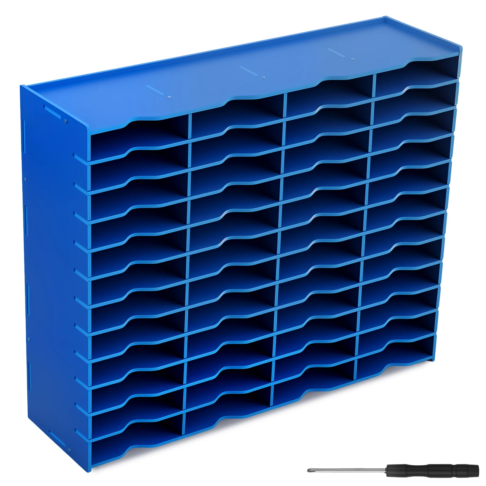 

12/24/48 слотов, держатель для чернильных подушечек, алмазная живопись, художественная стойка для инструментов, штабелируемые настенные подушечки для чернил, сделай сам, мозаика, тари, стеллаж для хранения кистей