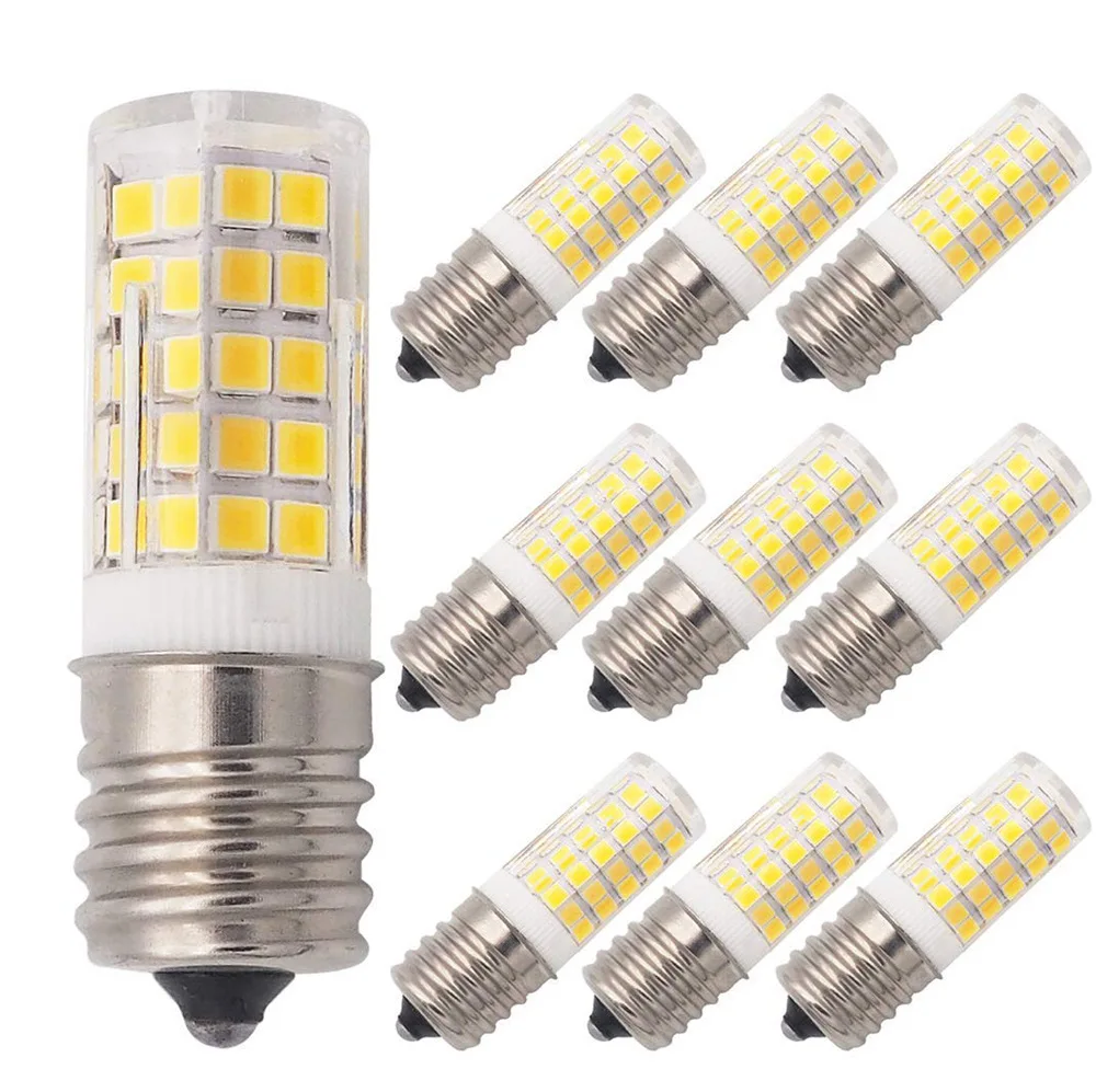 

LED corn light bulb E17-5W-52D ceramic direct insertion light source 110V/220V refrigerator freezer light bulb