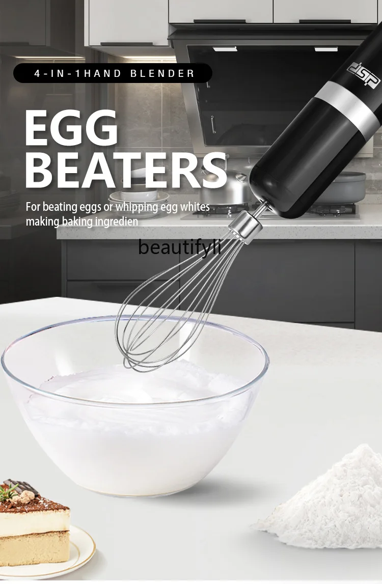 Household, mixer set, mixer, cooking machine