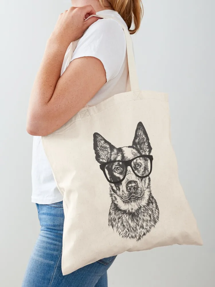 

Hipster Heeler Dog Line Drawing Tote Bag hand bags great bag tote bag women hand ladies