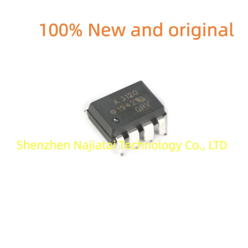 

10PCS/LOT 100% New Original HCPL-3120-500E A3120 SOP8 IC Chip